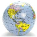 30cm Diameter Giant Inflatable Earth Globe Teaching Aid
