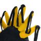 Warrior Funky Fleece Ski Hat - Yellow