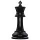 Plastic Black King - From a 20cm Set