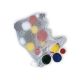 Assorted Bag of 18 Coloured Parachute Fleece Balls