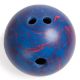 2.3kg Blue Swirl Patterned Bowling Ball