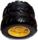 John Deere Ride On Farm / Power Pull Tractor Replacement Rear Left Wheel / Tyre