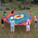 3.6m Diameter Circle Target Parachute with 12 handles.