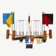 4 Player Pro Croquet Set with Composite Balls
