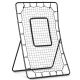 Cricket, Baseball & Softball Pitching, Throwing and Fielding Black Rebounder Trainer Net