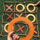 Giant 1m x 1m Wooden Naughts and Crosses Tic Tac Toe Game