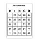 Custom Giant A6 Sized Bingo Cards - 100gsm Premium Paper. Pack of 100