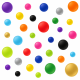 Pack of 3 Custom Sized and Coloured Counters For Giant Connect 4 and Family Games