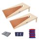 1.2m Regulation Sized Cornhole Package with 2 Boards, Commercial Carry Bag, Outdoor Covers and 8 Premium Bean Bags