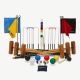 6 Player Pro Croquet Set with Composite Balls