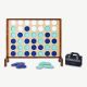 Uber Wooden Mega 4 Game - 120cm Wide