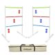 Metal Golf Ladder Toss Game - Set of 2
