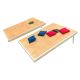 Cedar Stained Dual Board Cornhole Game - Tailgate Size 0.9m x 0.6m.
