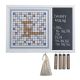 Wall Mounted Magnetic Scrabble Board  - Beach Style - 0.9m x 0.6m