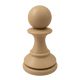 Custom Staunton Style Pawn from a 30cm High Chess Set - Various Colours