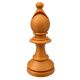 Custom Staunton Style Bishop from a 60cm High Chess Set - Various Colours