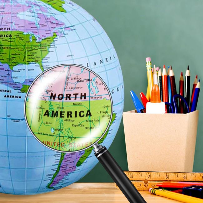 30cm Diameter Giant Inflatable Earth Globe Teaching Aid