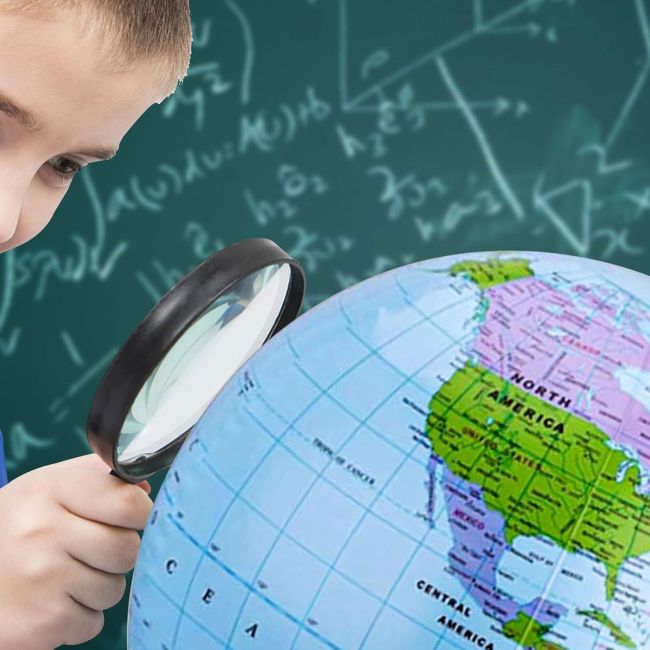 30cm Diameter Giant Inflatable Earth Globe Teaching Aid