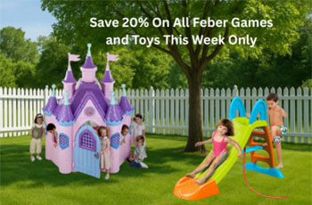 Feber Toys and Game Sale - 7 Days Only