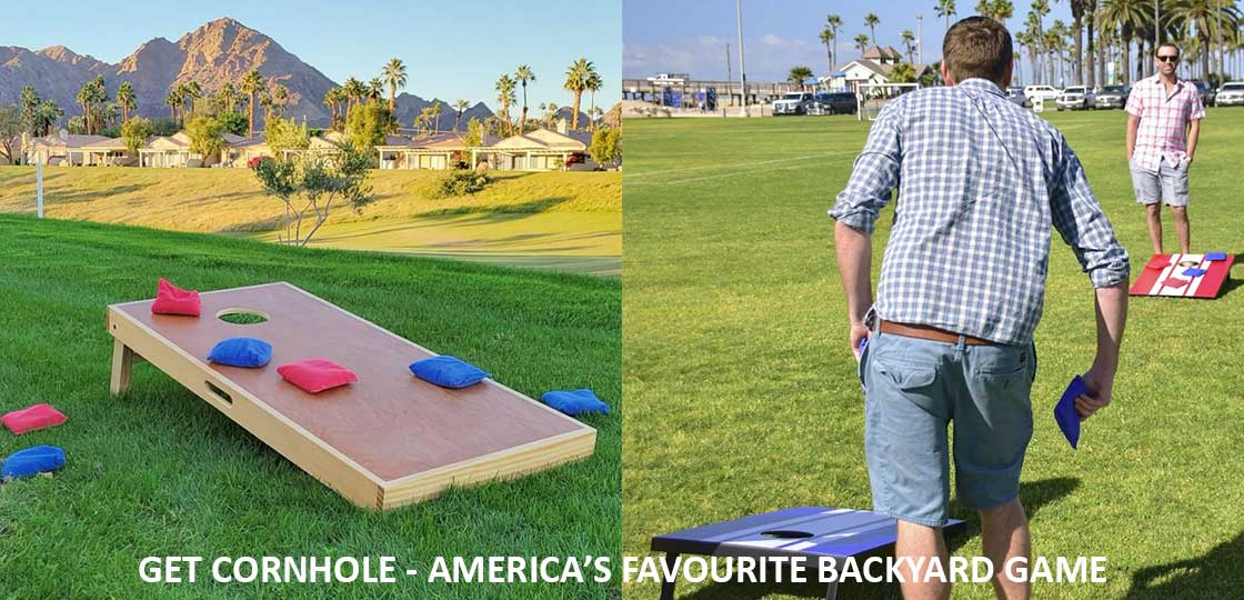Enjoy Yardgames Massive Cornhole Games Range